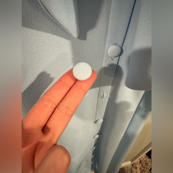 Baby Blue Bow Dress - Picture 3 of 4